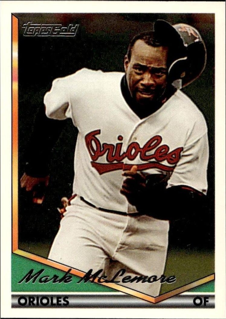1994 Topps Mark McLemore #370 trading card