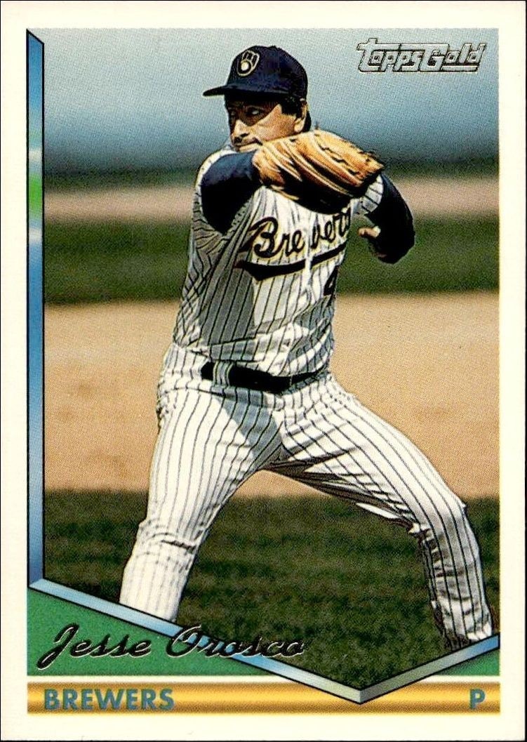 1994 Topps Jesse Orosco #492 trading card