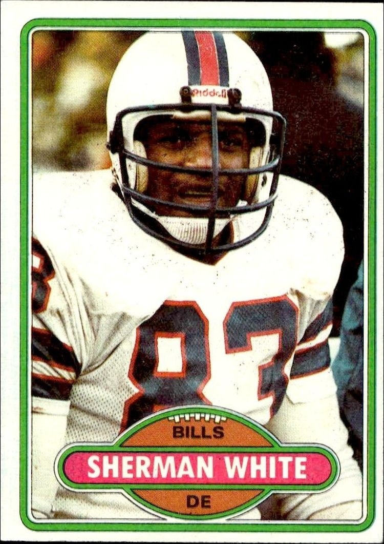 1980 Topps Sherman White #106 trading card