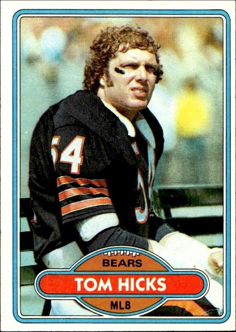 1980 Topps Tom Hicks #267 trading card
