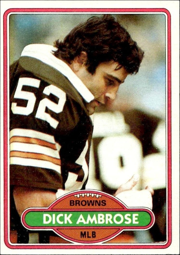 1980 Topps Dick Ambrose #29 trading card