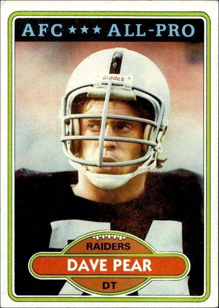 1980 Topps Dave Pear #255 trading card