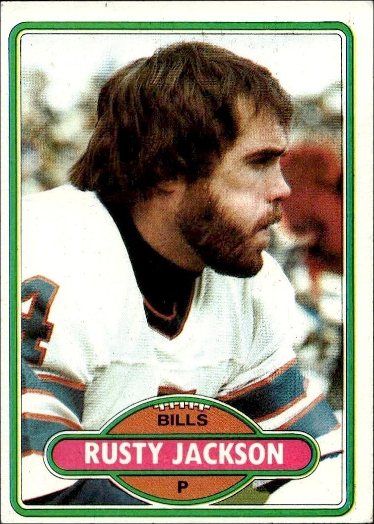 1980 Topps Rusty Jackson #142 trading card