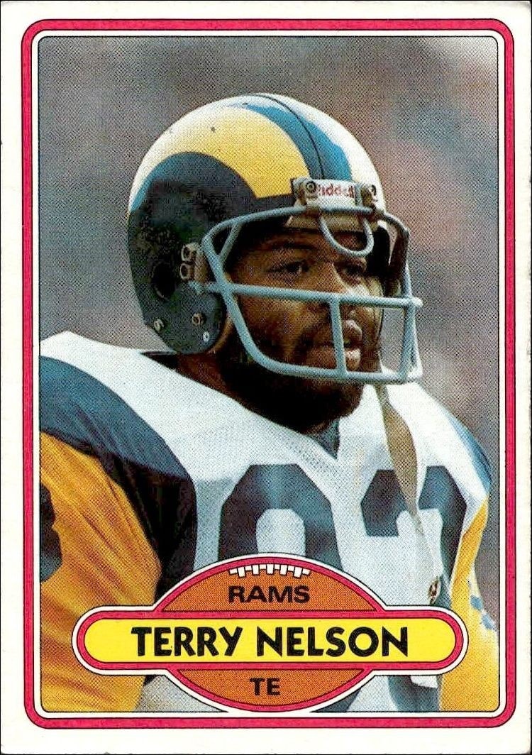 1980 Topps Terry Nelson #322 trading card