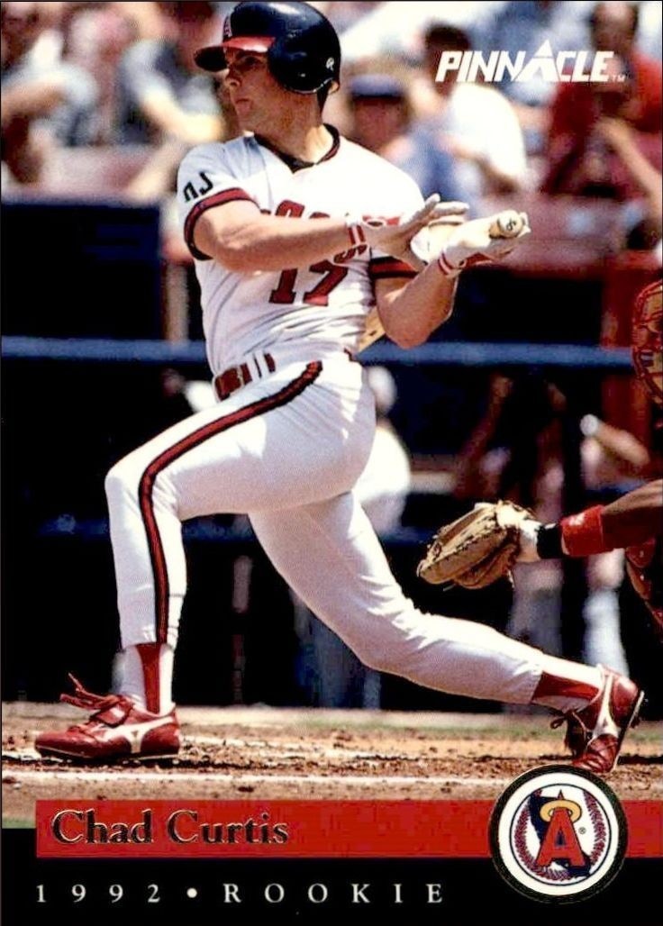 1992 Pinnacle Rookies Chad Curtis #29 trading card