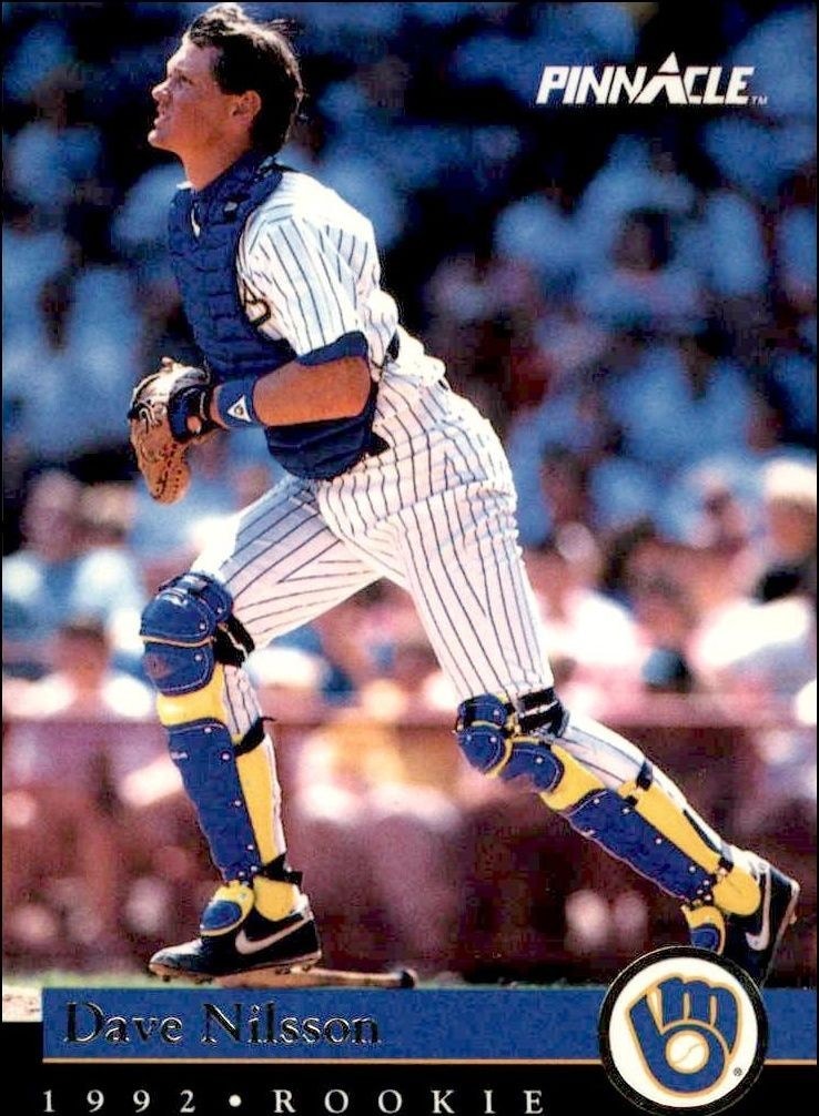 1992 Pinnacle Rookies Dave Nilsson #27 trading card