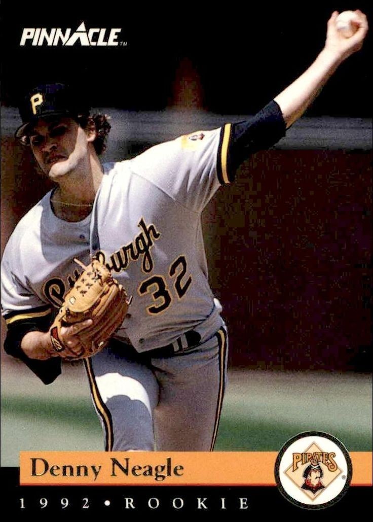1992 Pinnacle Rookies Denny Neagle #19 trading card