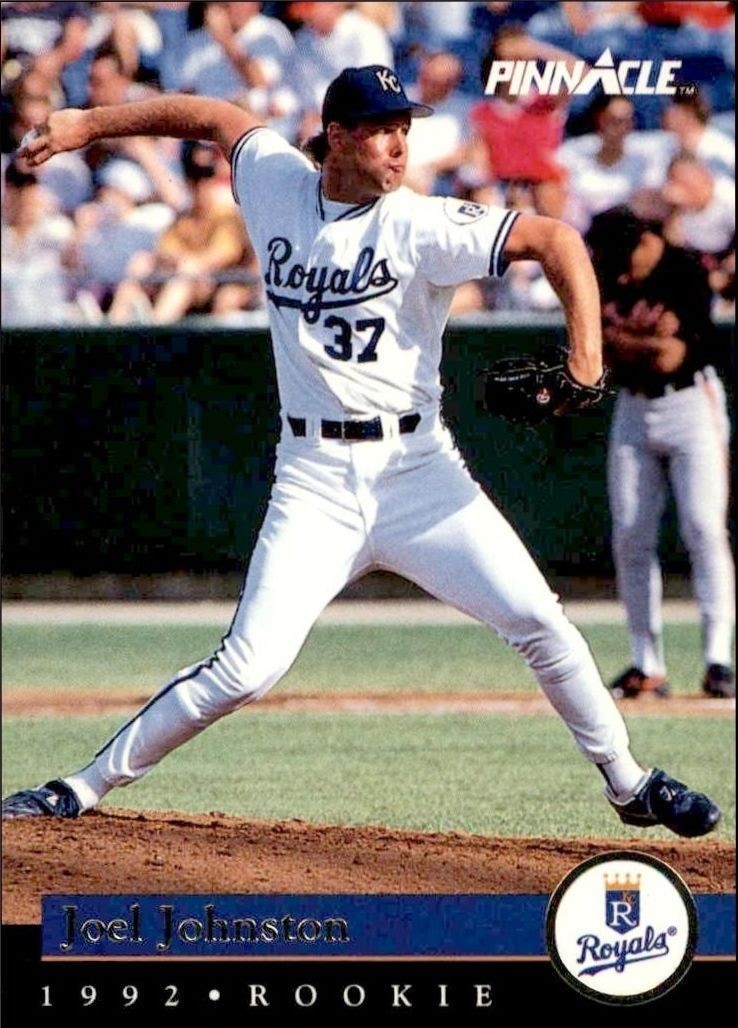 1992 Pinnacle Rookies Joel Johnston #10 trading card