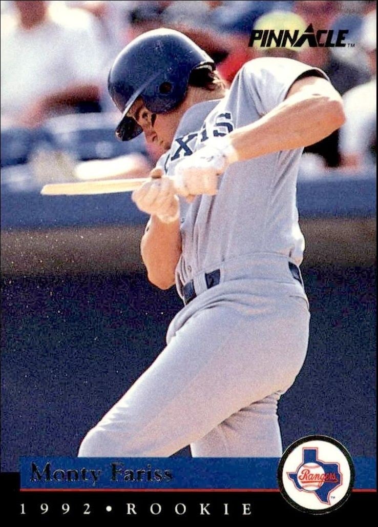 1992 Pinnacle Rookies Monty Fariss #14 trading card