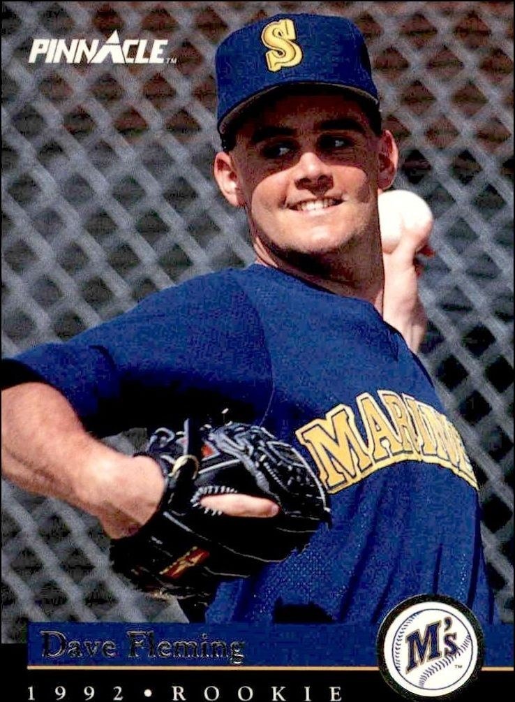 1992 Pinnacle Rookies Dave Fleming #13 trading card