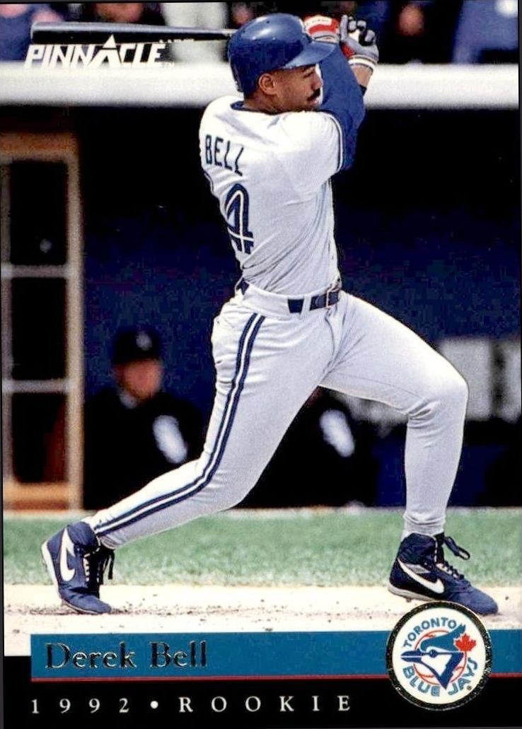 1992 Pinnacle Rookies Derek Bell #7 trading card