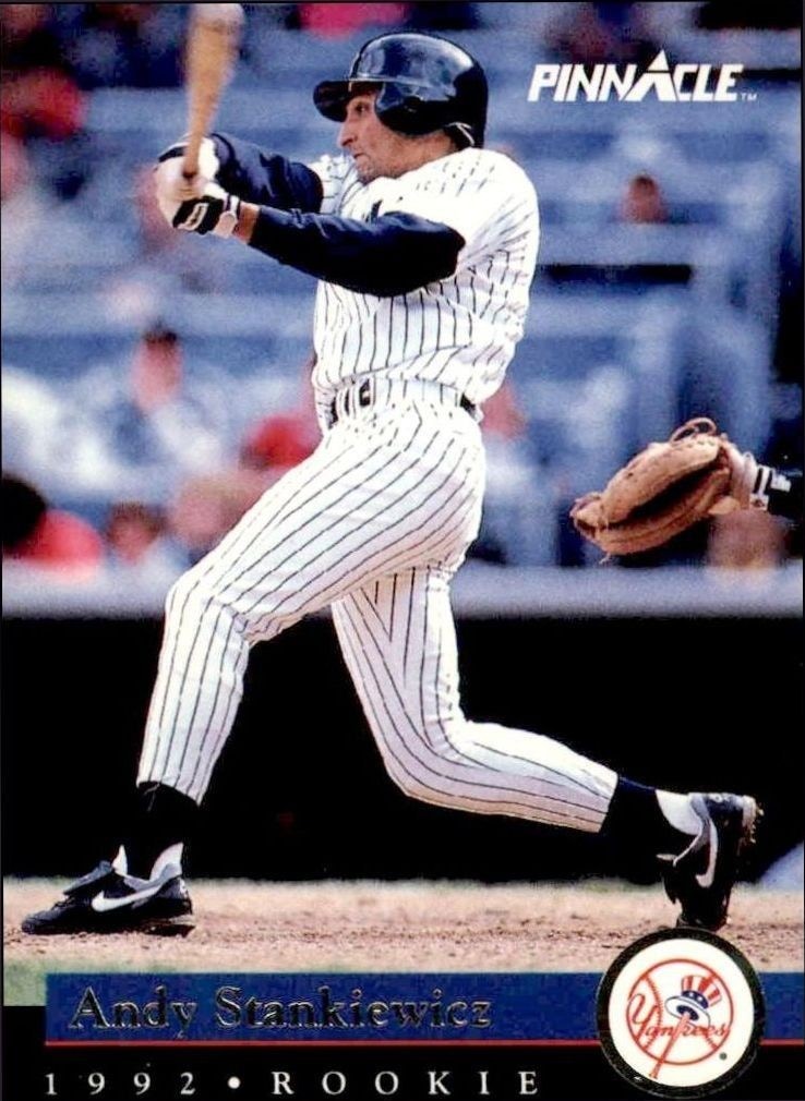 1992 Pinnacle Rookies Andy Stankiewicz #6 trading card