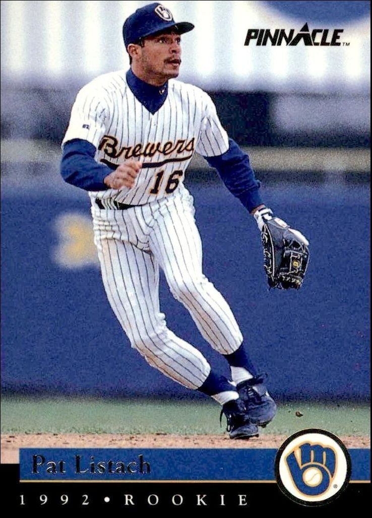 1992 Pinnacle Rookies Pat Listach #5 trading card