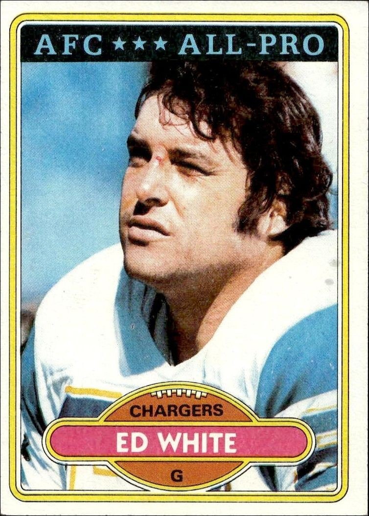 1980 Topps Ed White #190 trading card