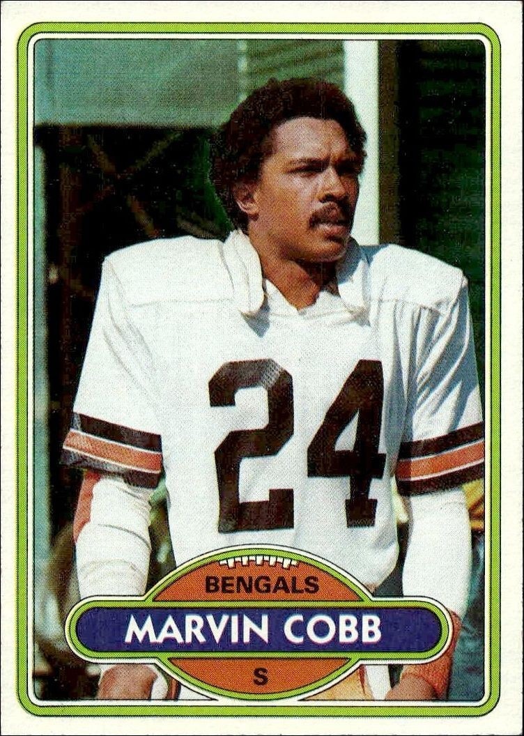 1980 Topps Marvin Cobb #419 trading card
