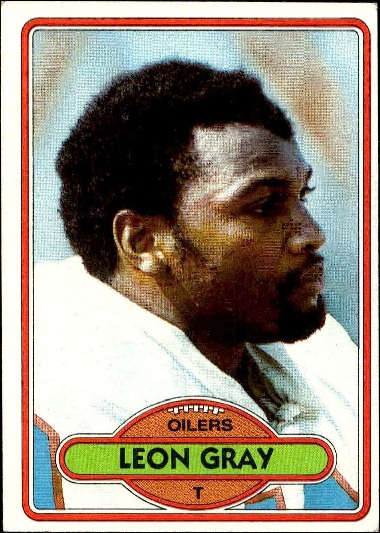1980 Topps Leon Gray #404 trading card