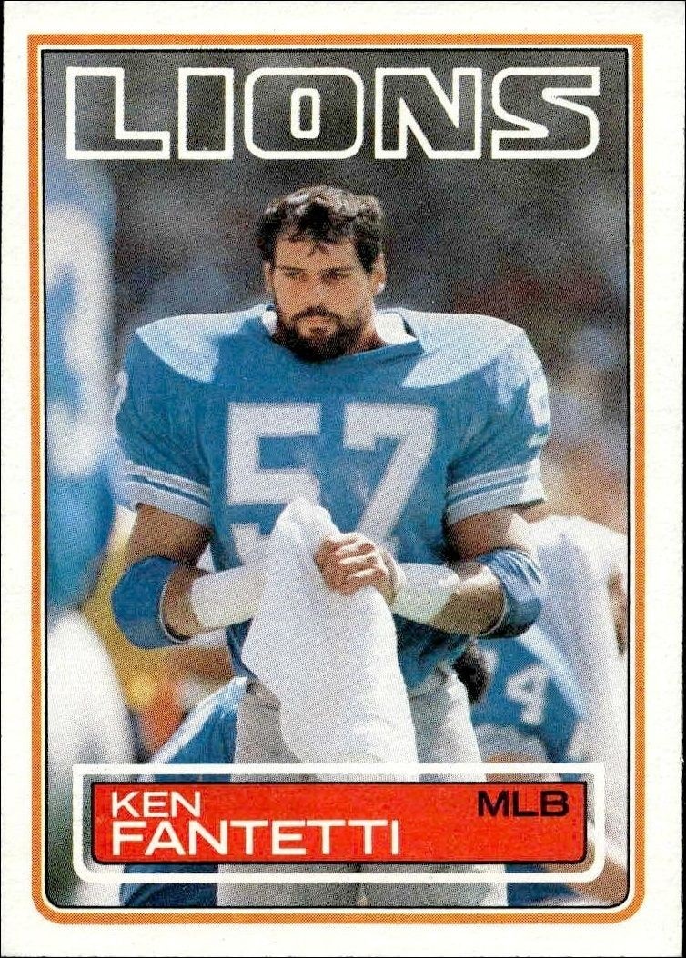 1983 Topps Ken Fantetti #64 trading card