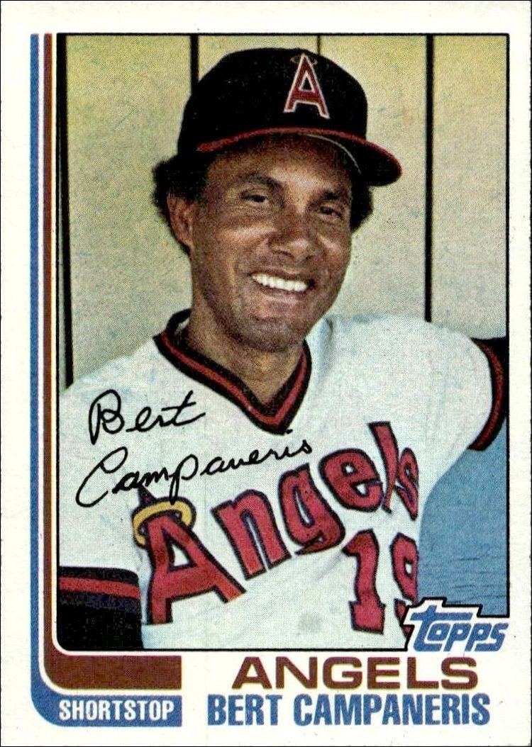 1982 Topps Bert Campaneris #772 trading card