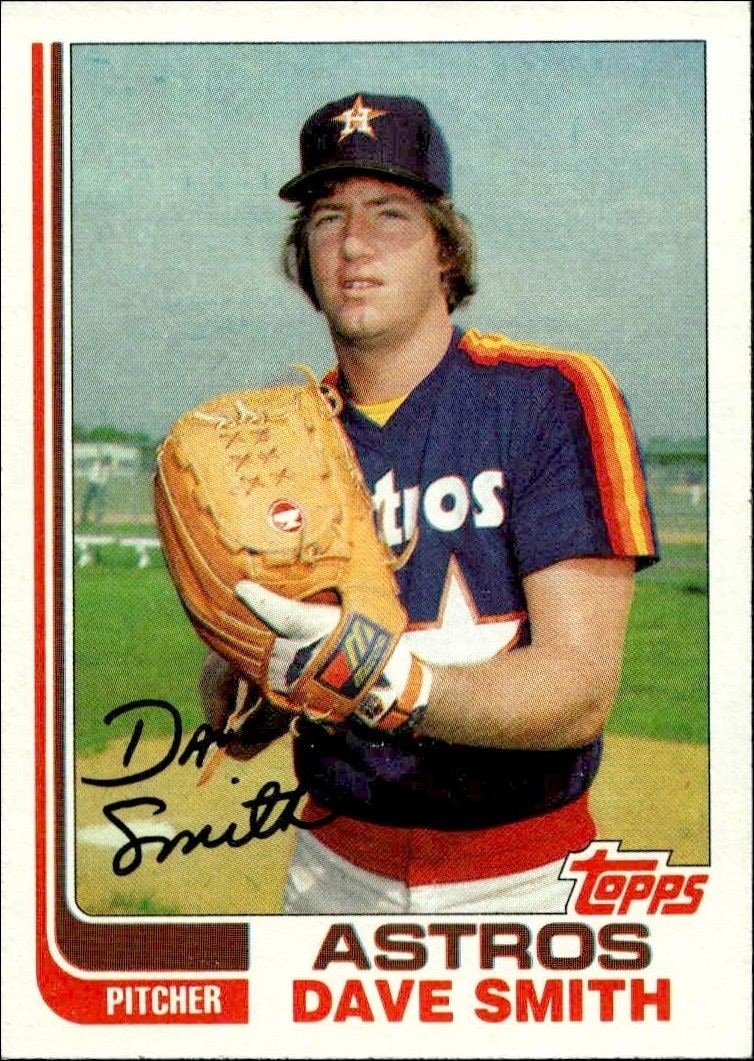 1982 Topps Dave Smith #761 trading card