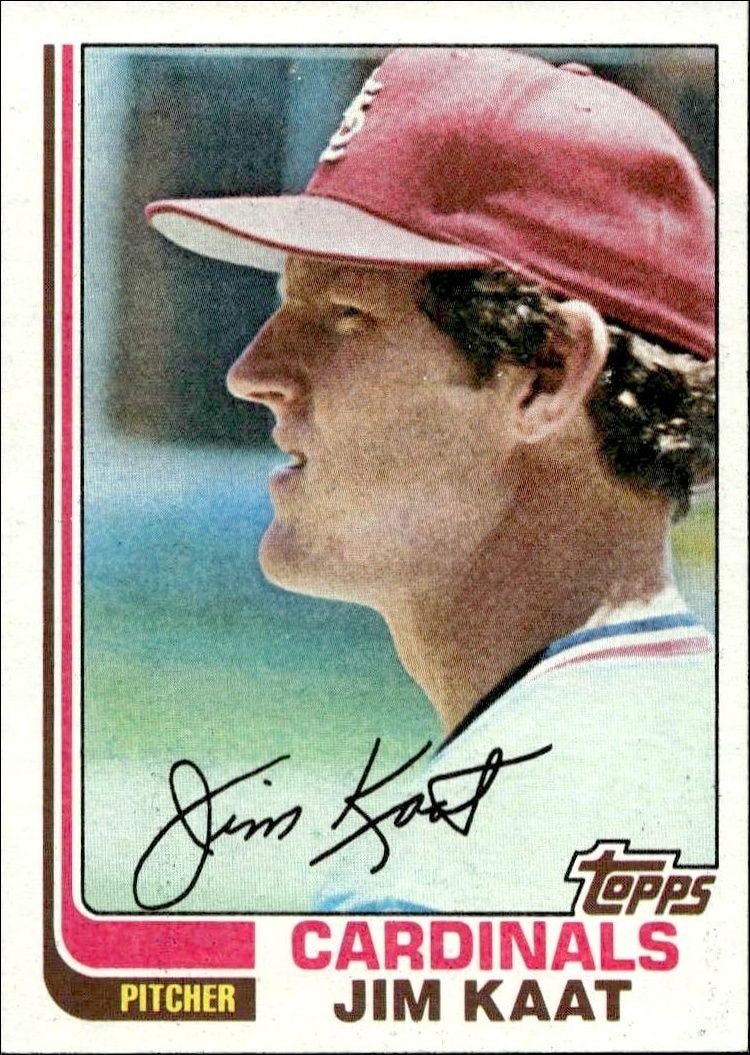1982 Topps Jim Kaat #367 trading card