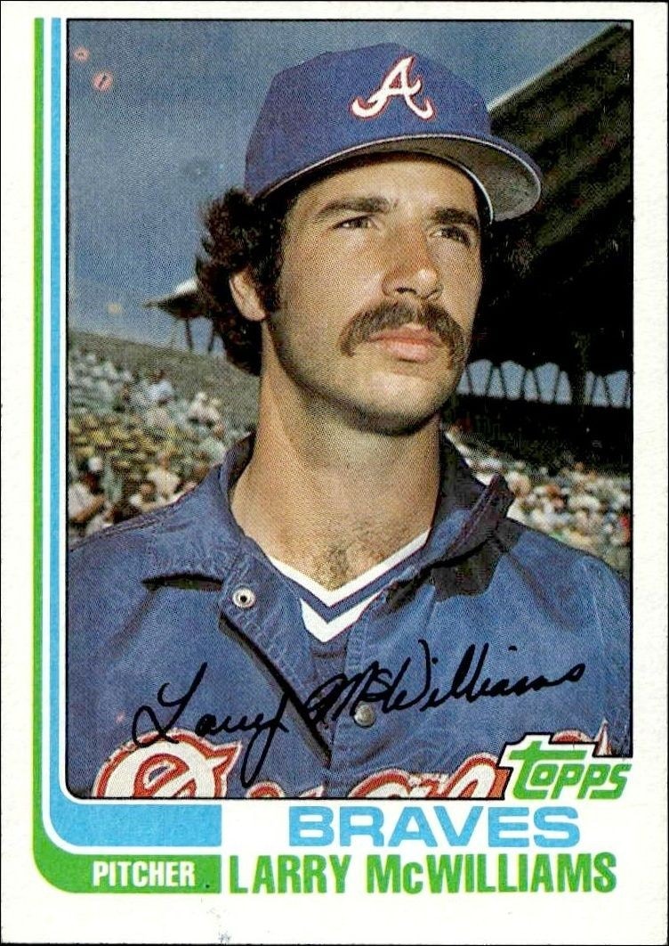 1982 Topps Larry McWilliams #733 trading card