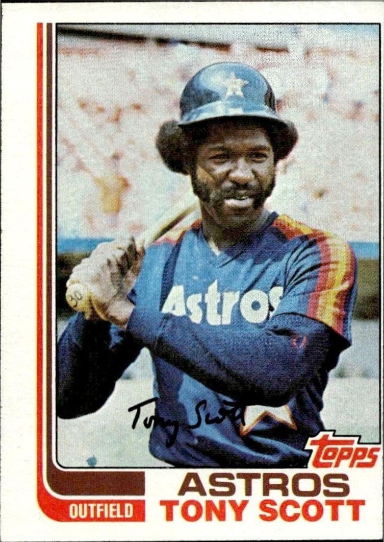 1982 Topps Tony Scott #698 trading card