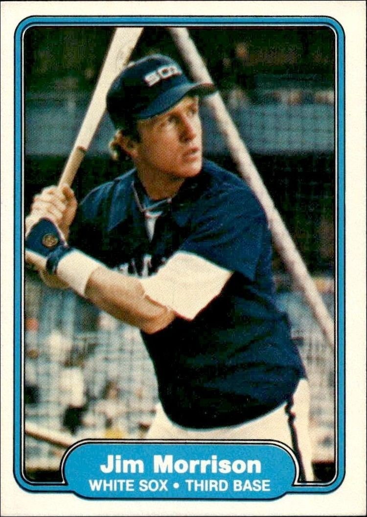 1982 Fleer Jim Morrison #354 trading card