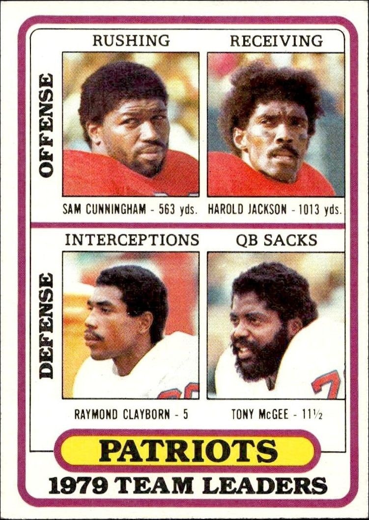 1980 Topps Sam Cunningham #188 trading card
