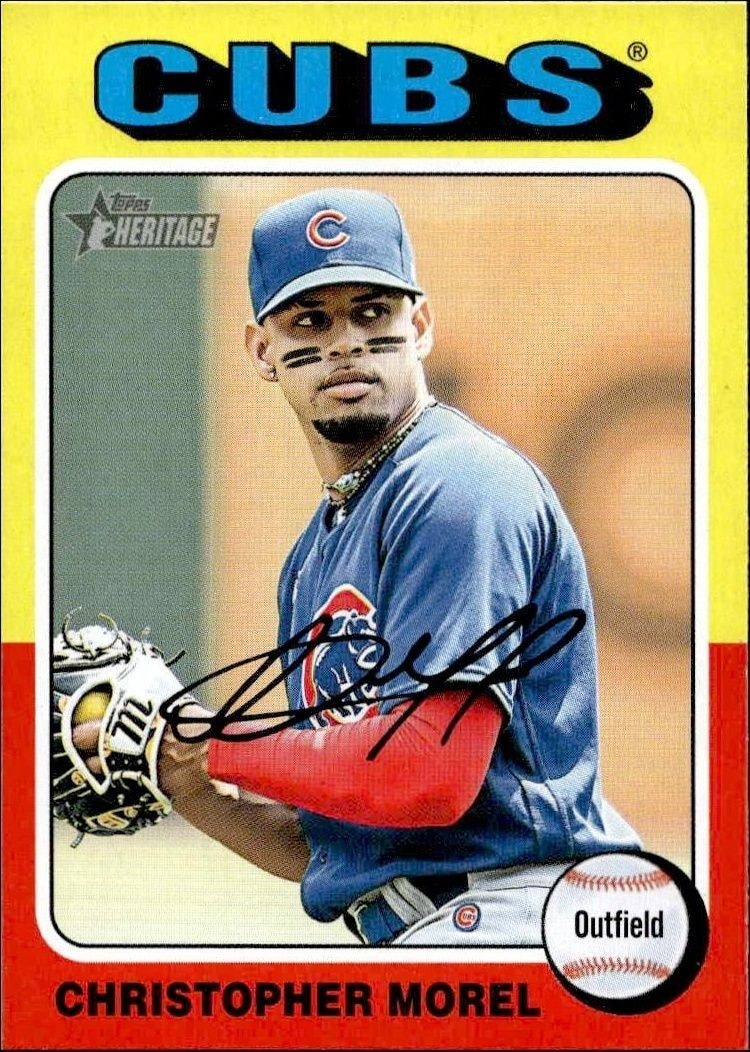 2024 Topps Heritage Christopher Morel #316 trading card