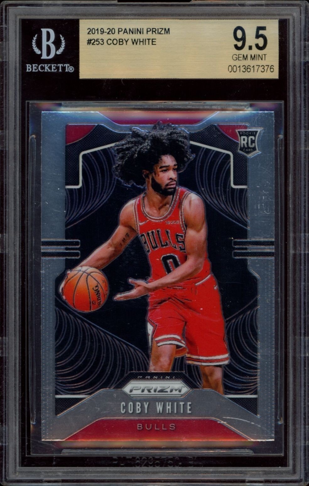 2019-20 Panini Prizm Coby White #253 trading card