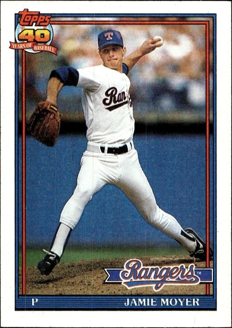 1991 Topps Jamie Moyer #138 trading card