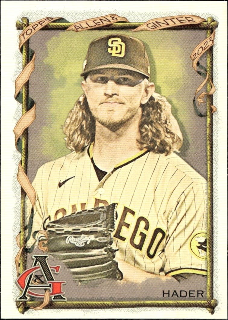 2023 Topps Allen & Ginter Josh Hader #186 trading card