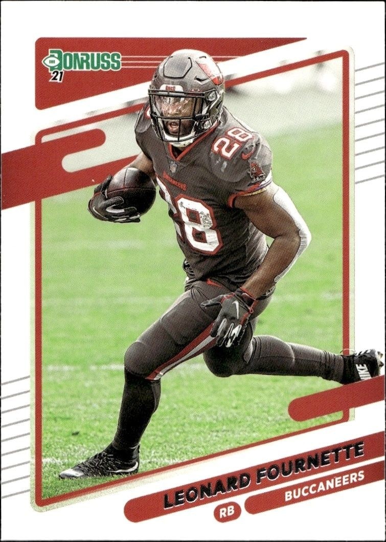 2021 Panini Donruss Leonard Fournette #102 trading card