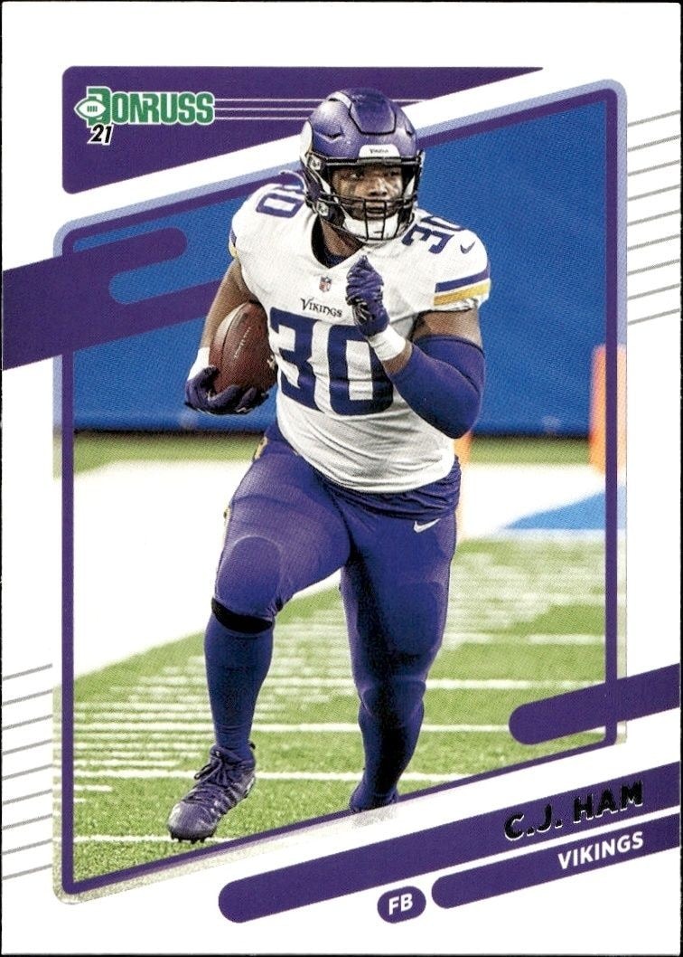 2021 Panini Donruss C.J. Ham #130 trading card