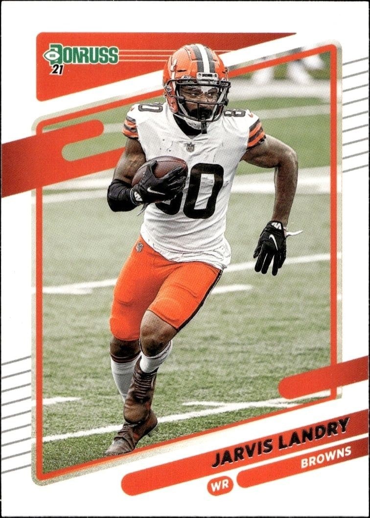 2021 Panini Donruss Jarvis Landry #201 trading card