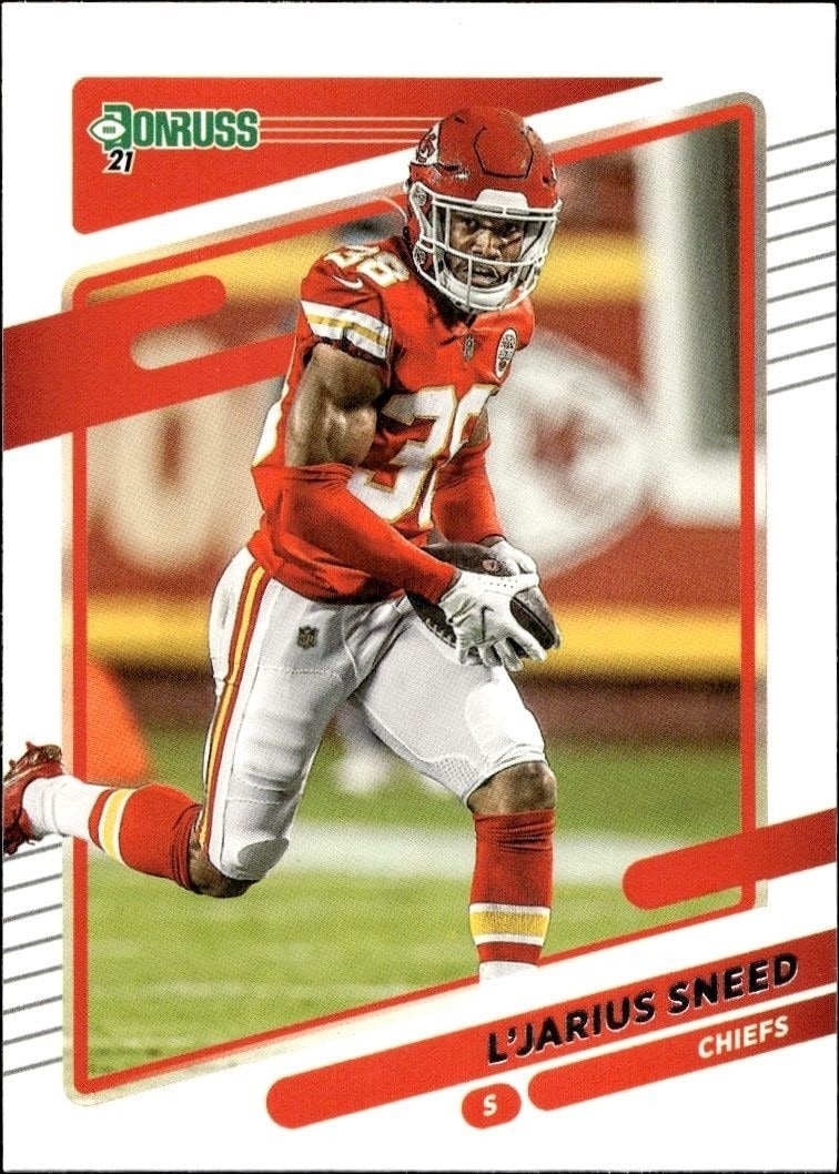 2021 Panini Donruss L'Jarius Sneed #122 trading card