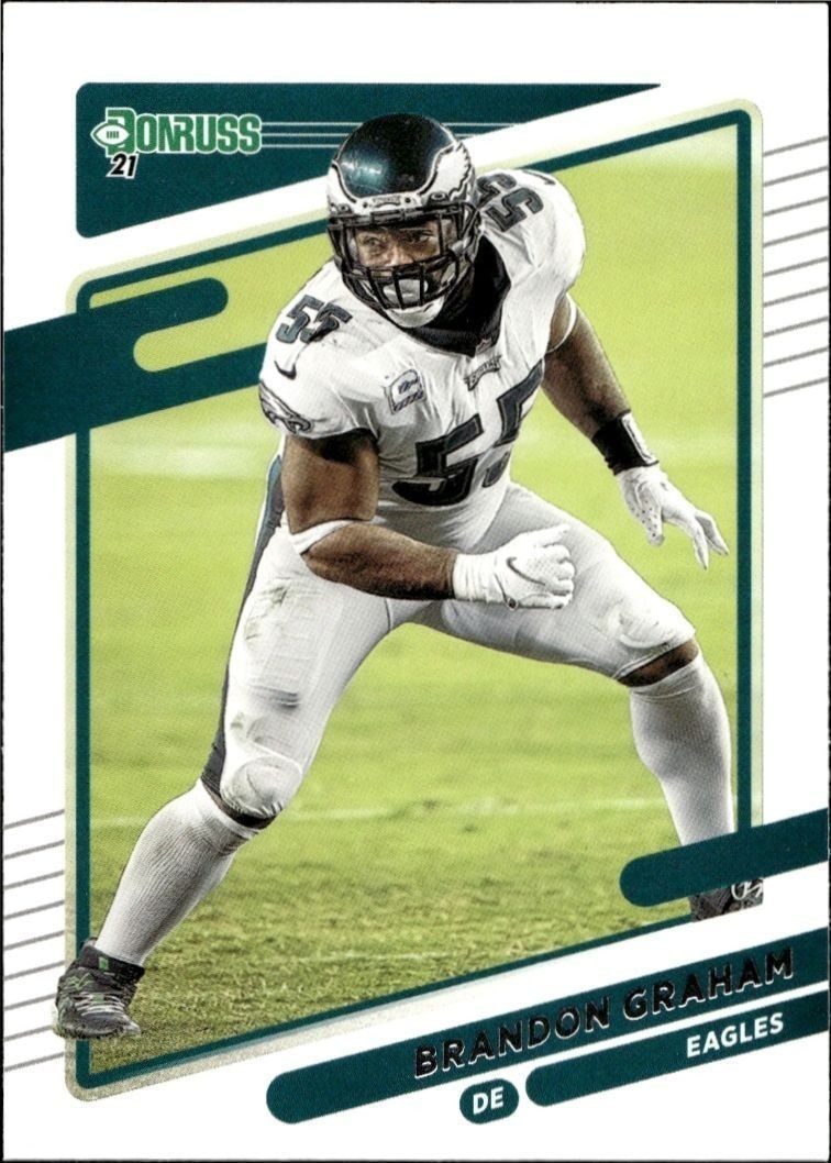 2021 Panini Donruss Brandon Graham #114 trading card