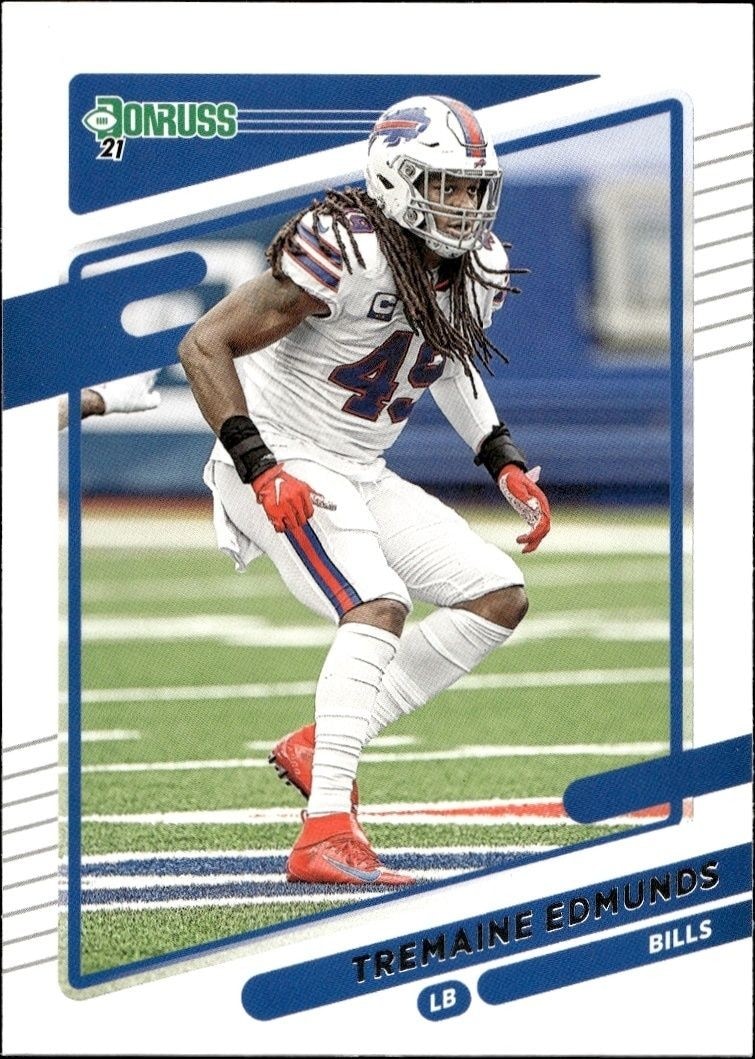 2021 Panini Donruss Tremaine Edmunds #231 trading card