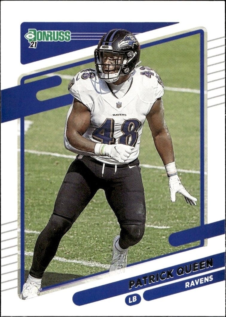 2021 Panini Donruss Patrick Queen #242 trading card