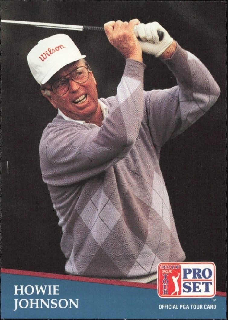 1991 Pro-Set PGA Tour Howie Johnson #253 trading card