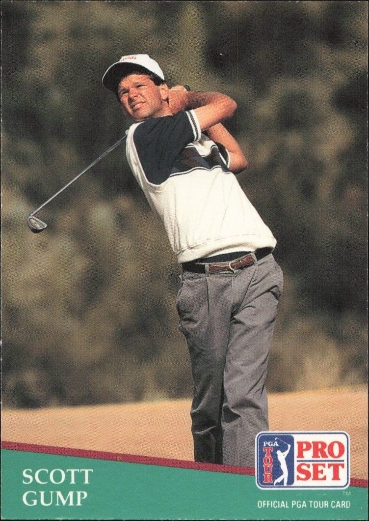 1991 Pro-Set PGA Tour Scott Gump #67 trading card