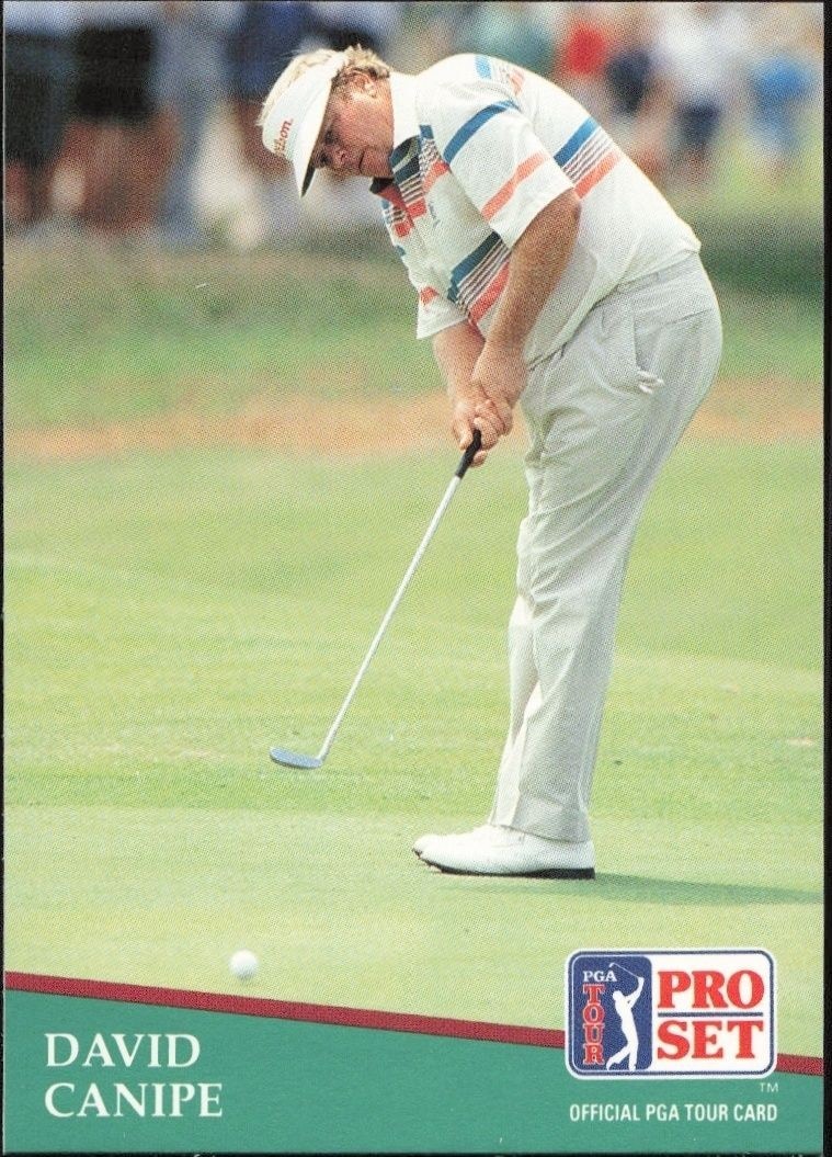 1991 Pro-Set PGA Tour David Canipe #173 trading card