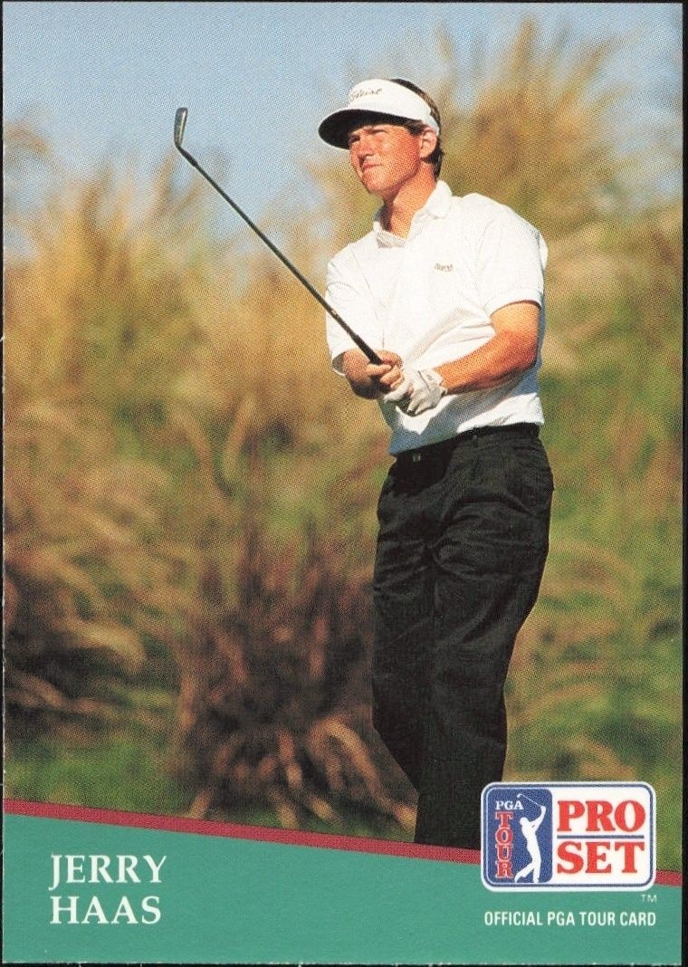 1991 Pro-Set PGA Tour Jerry Haas #31 trading card