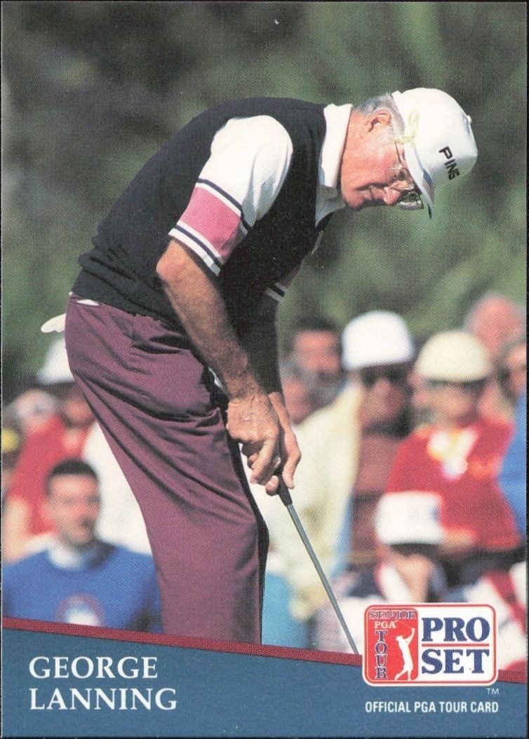 1991 Pro-Set PGA Tour George Lanning #228 trading card
