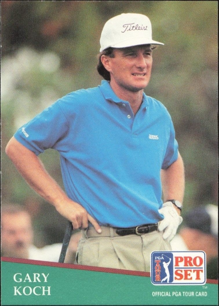 1991 Pro-Set PGA Tour Gary Koch #267 trading card