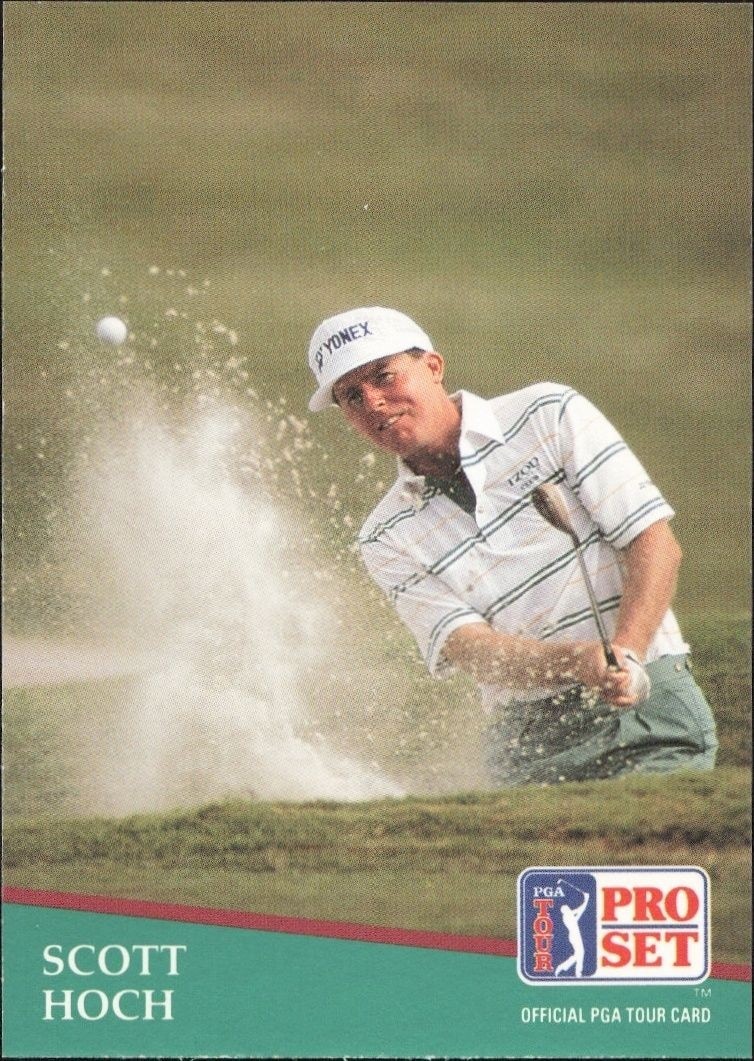1991 Pro-Set PGA Tour Scott Hoch #21 trading card