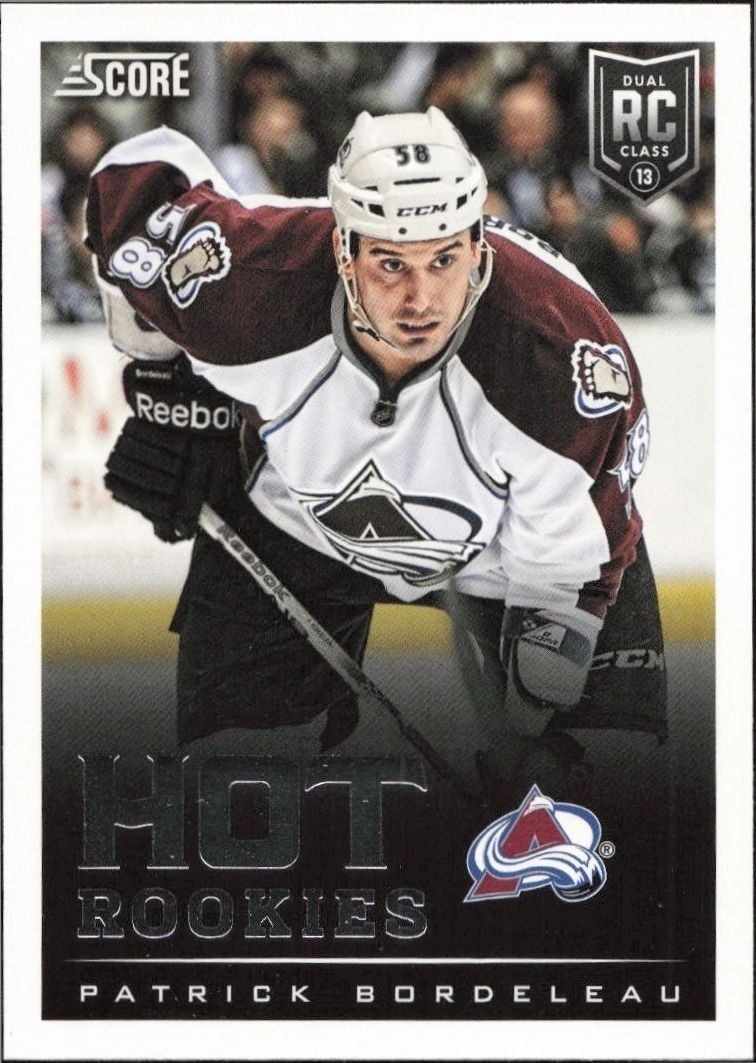 2013-14 Panini Score Patrick Bordeleau #620 trading card