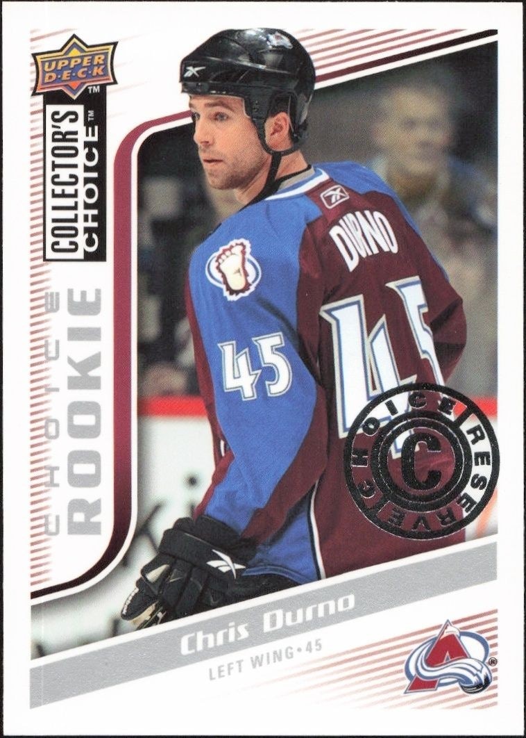 2009-10 Upper-Deck Collector's Choice Chris Durno #247 trading card