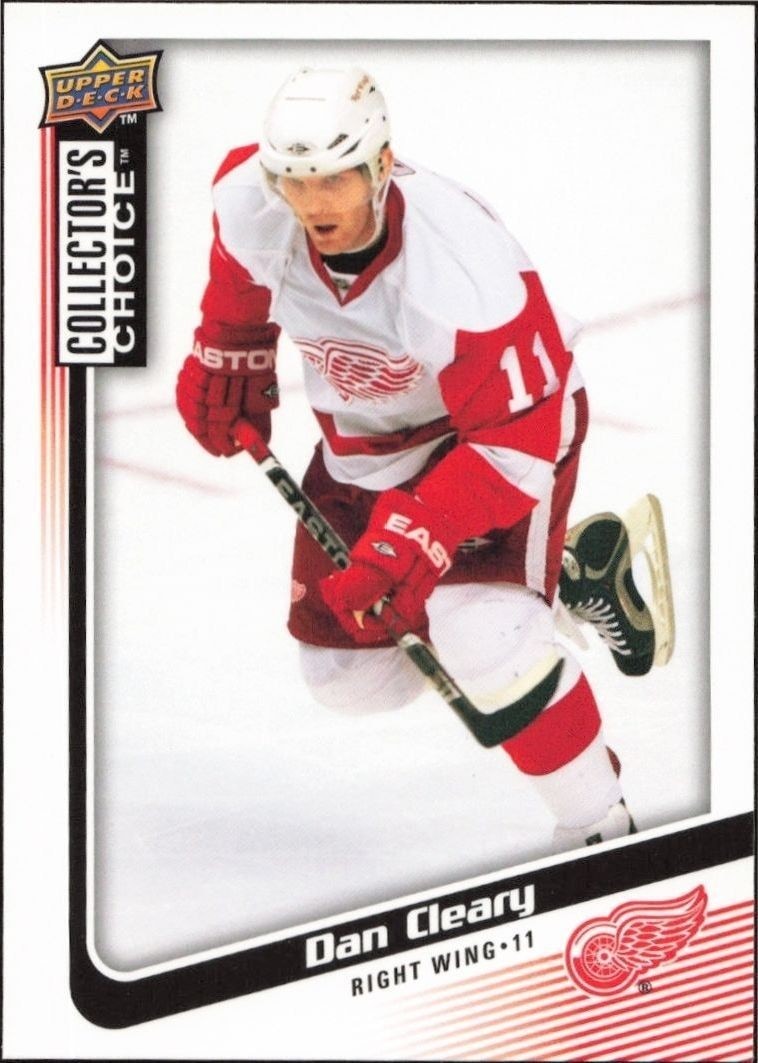 2009-10 Upper-Deck Collector's Choice Daniel Cleary #195 trading card