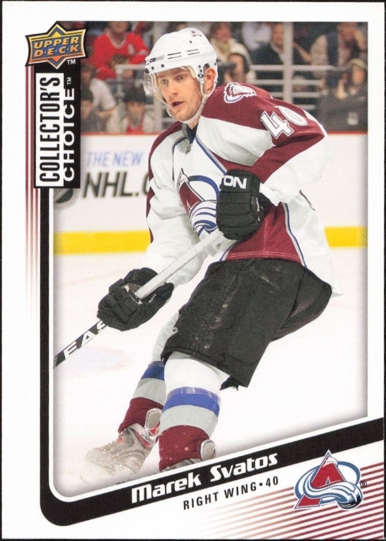 2009-10 Upper-Deck Collector's Choice Marek Svatos #17 trading card